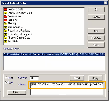 Guidelines with DLM 830 date issue