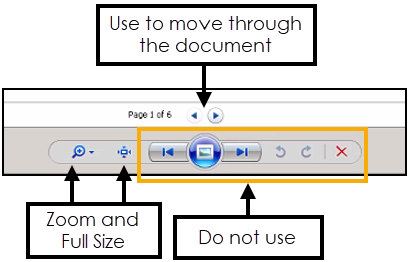 Windows Photo Viewer controls